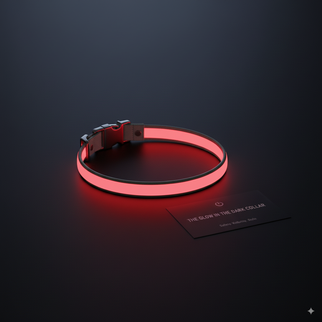 Glow In The Dark Collar - Keep Your Pet Safe and Seen After Dark