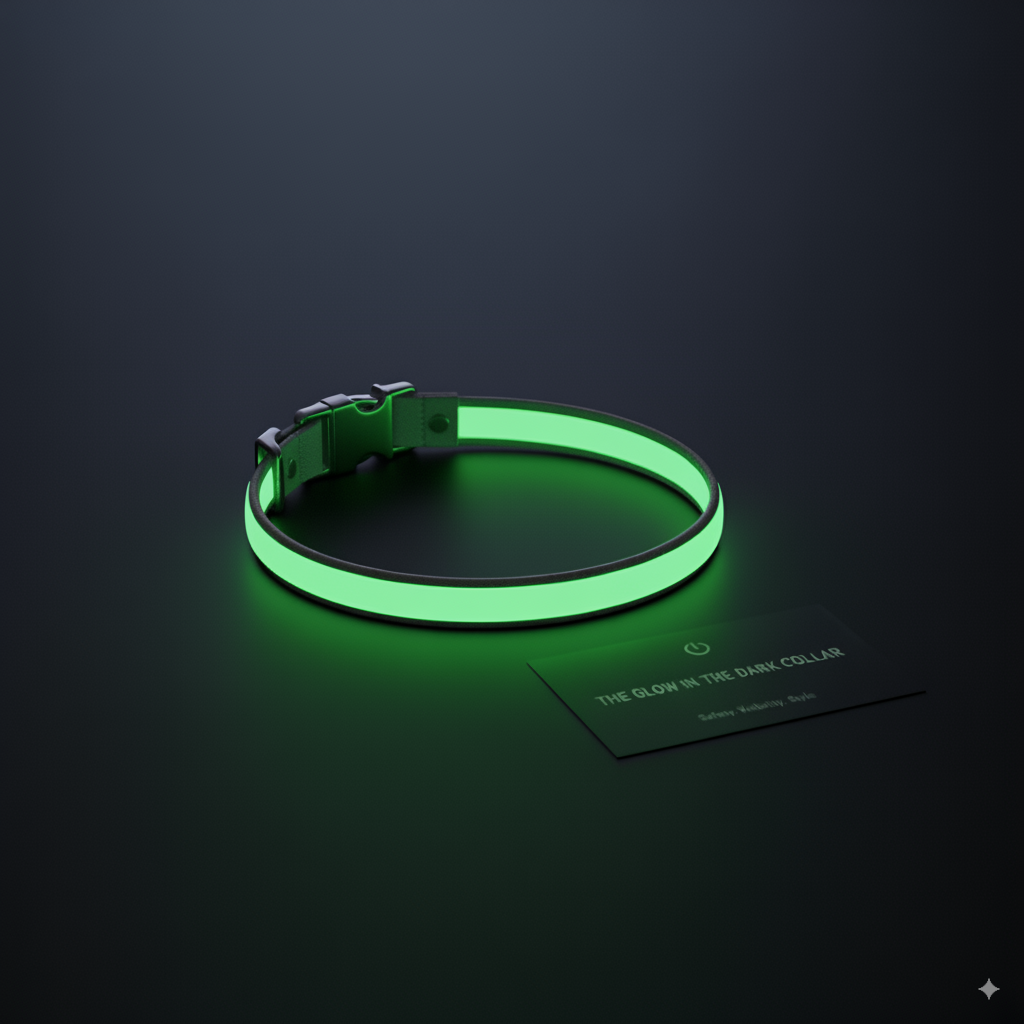 Glow In The Dark Collar - Keep Your Pet Safe and Seen After Dark